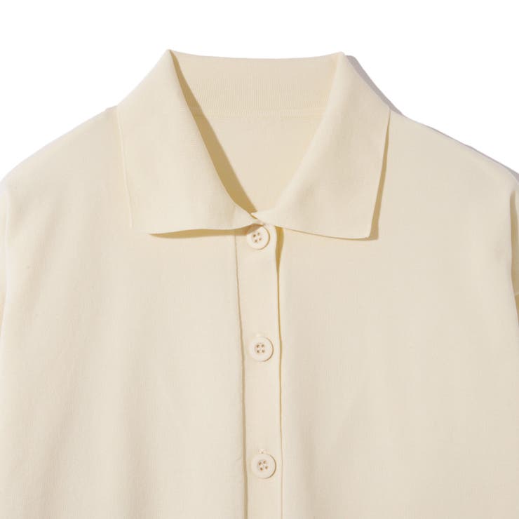 スポンディッシュポロニットトップス≪手洗い可能≫ | ketty | 詳細画像16 