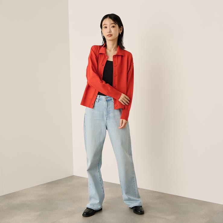 スポンディッシュポロニットトップス≪手洗い可能≫ | ketty | 詳細画像5 