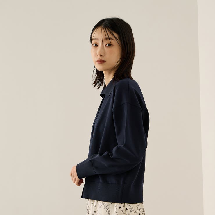 スポンディッシュポロニットトップス≪手洗い可能≫ | ketty | 詳細画像7 