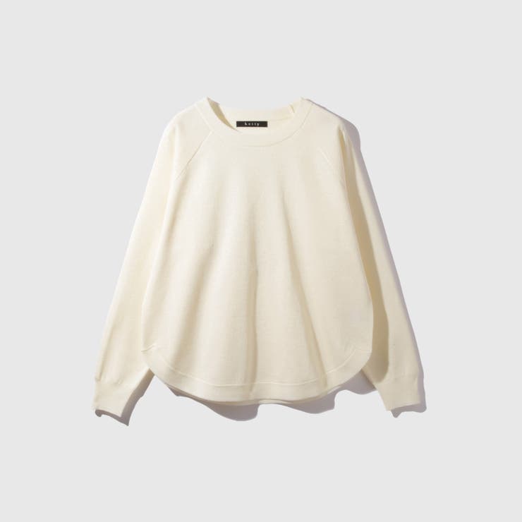 エアリーグリッターラウンドヘムニット≪手洗い可能≫ | ketty | 詳細画像9 