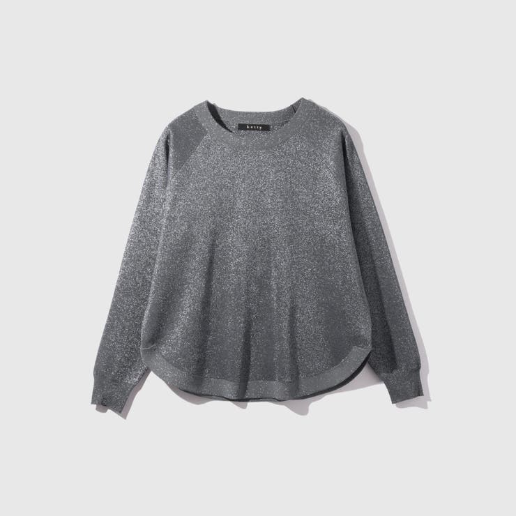 エアリーグリッターラウンドヘムニット≪手洗い可能≫ | ketty | 詳細画像10 