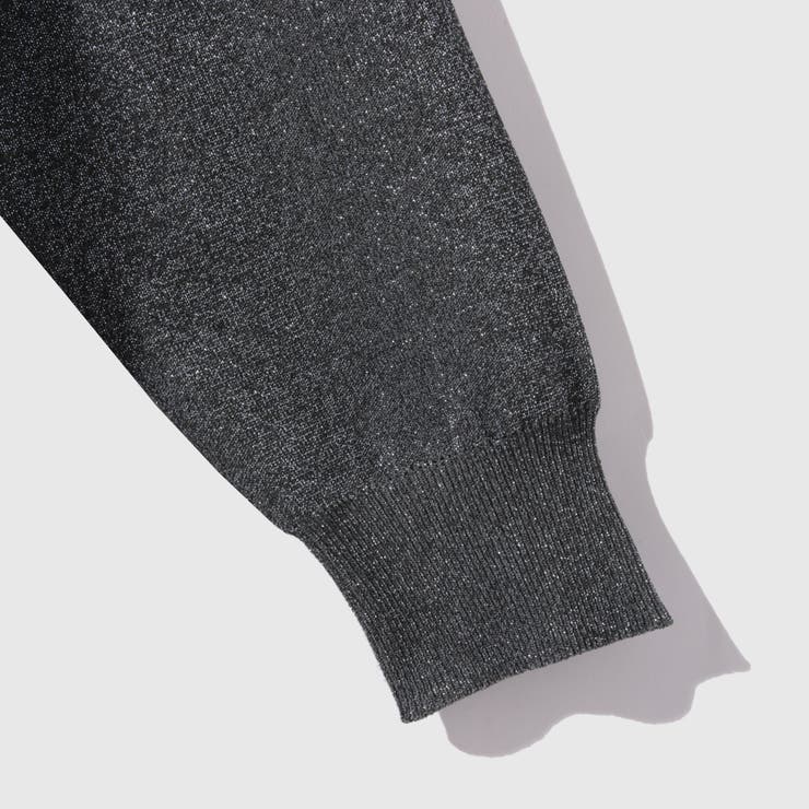 エアリーグリッターラウンドヘムニット≪手洗い可能≫ | ketty | 詳細画像13 