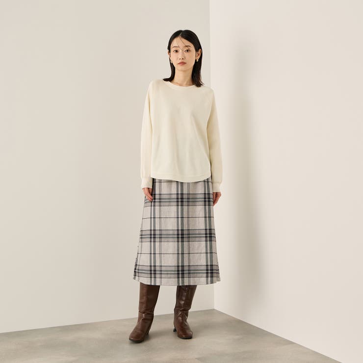 エアリーグリッターラウンドヘムニット≪手洗い可能≫ | ketty | 詳細画像3 