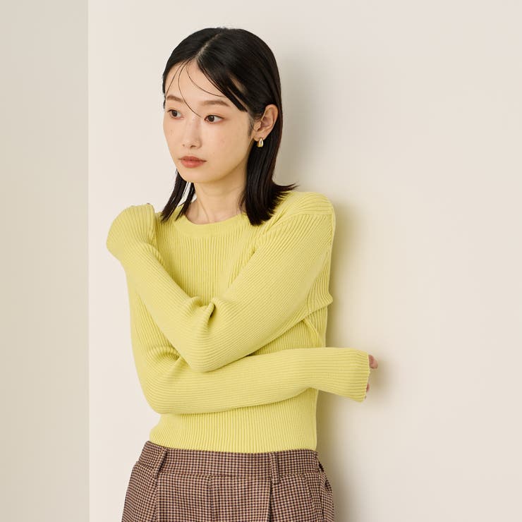 調温クルーネックニット≪手洗い可能≫ | ketty | 詳細画像6 