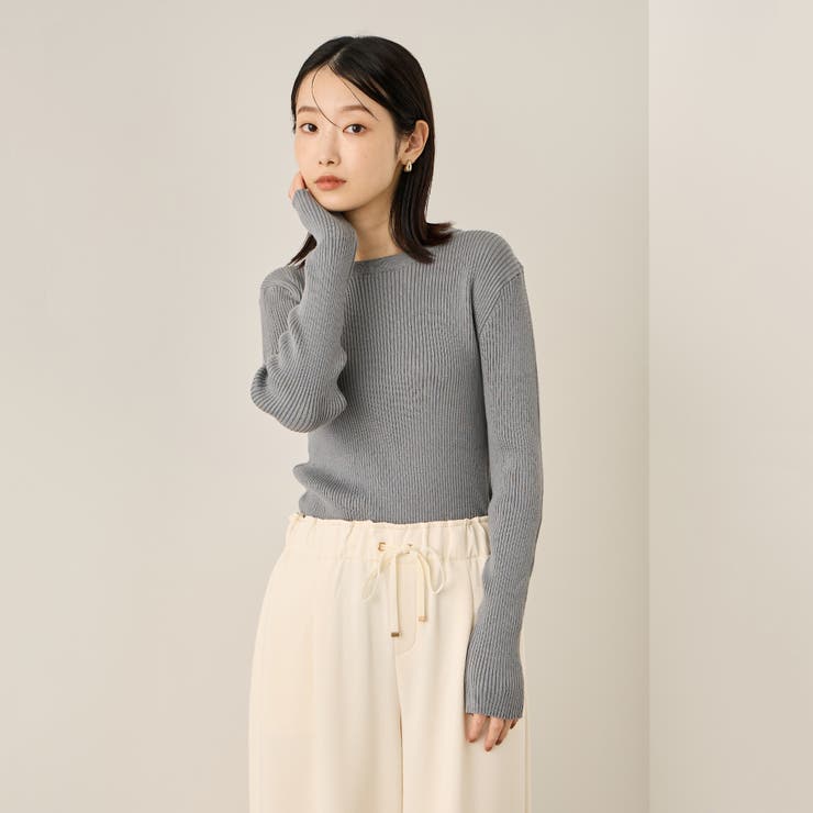 調温クルーネックニット≪手洗い可能≫ | ketty | 詳細画像10 