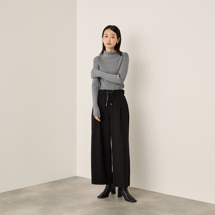 調温バックボタンハイネックニット≪手洗い可能≫ | ketty | 詳細画像14 