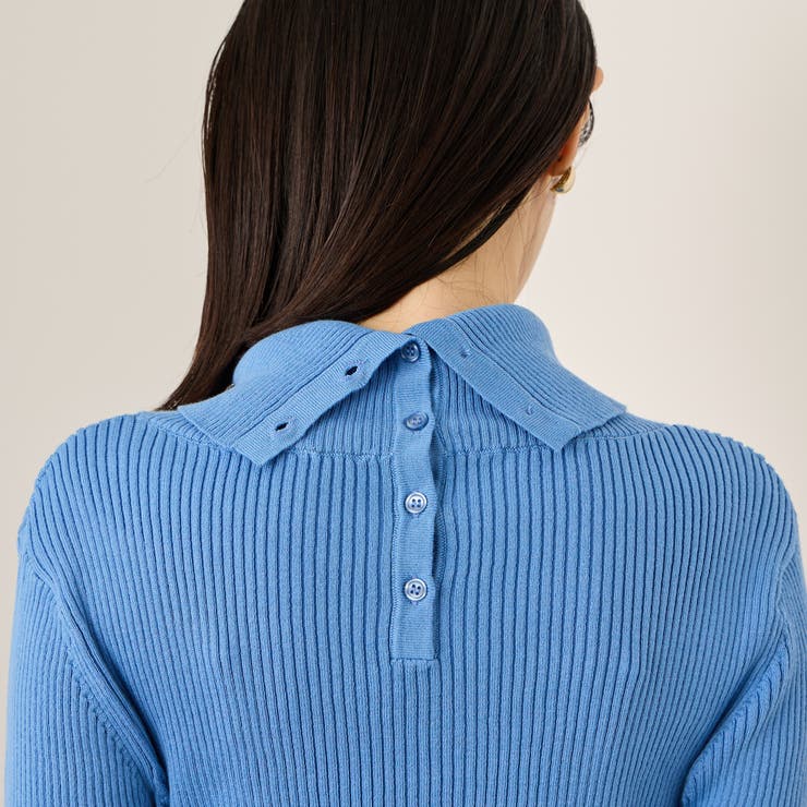 調温バックボタンハイネックニット≪手洗い可能≫ | ketty | 詳細画像8 