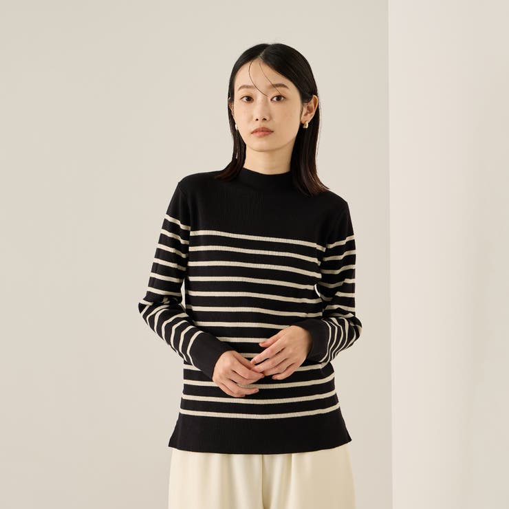 ハイネック総針ニットプルオーバー≪洗濯機で洗える≫ | ketty | 詳細画像1 