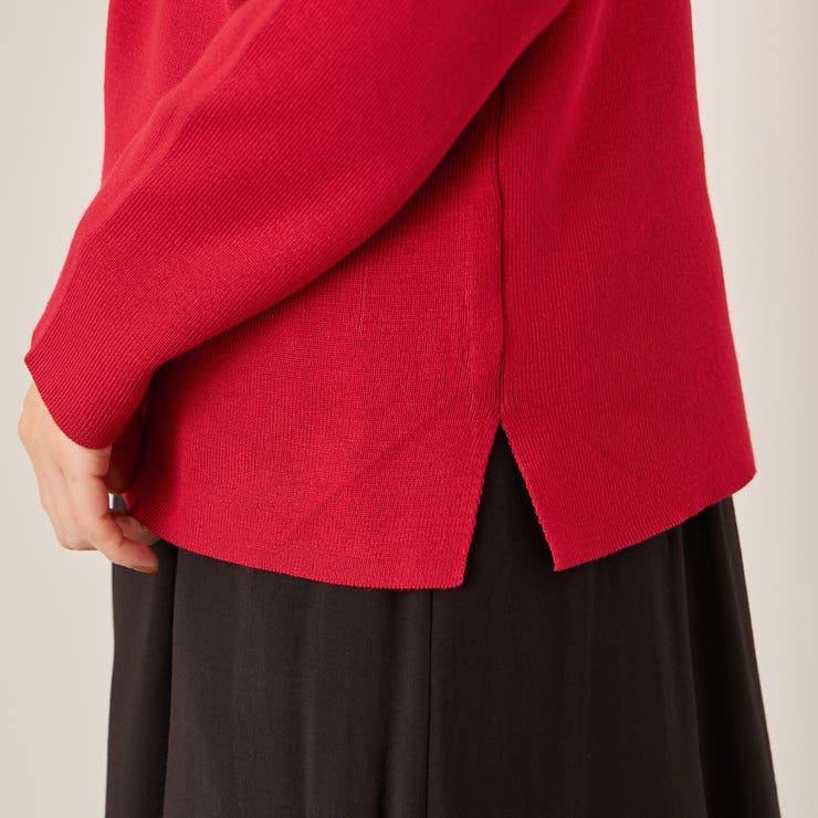 ハイネック総針ニットプルオーバー≪洗濯機で洗える≫ | ketty | 詳細画像5 