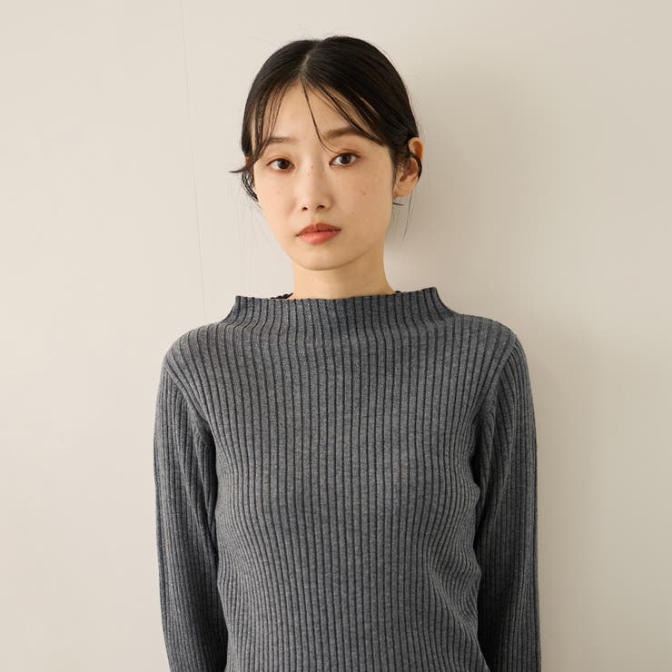 シアーカフレイヤードフウニットプルオーバー≪手洗い可能≫ | ketty | 詳細画像10 