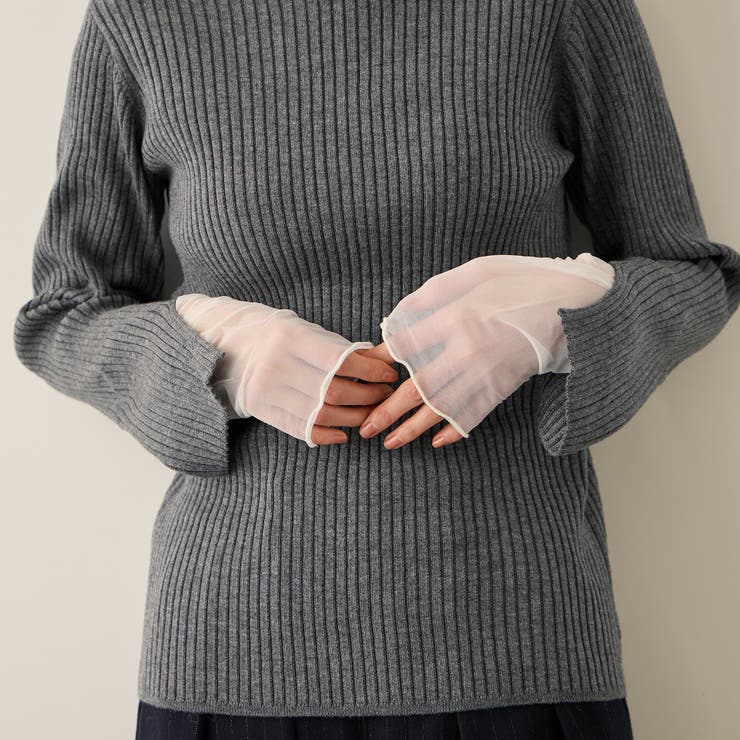 シアーカフレイヤードフウニットプルオーバー≪手洗い可能≫ | ketty | 詳細画像11 