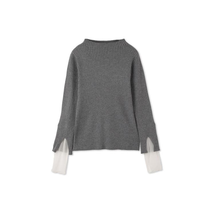 シアーカフレイヤードフウニットプルオーバー≪手洗い可能≫ | ketty | 詳細画像14 