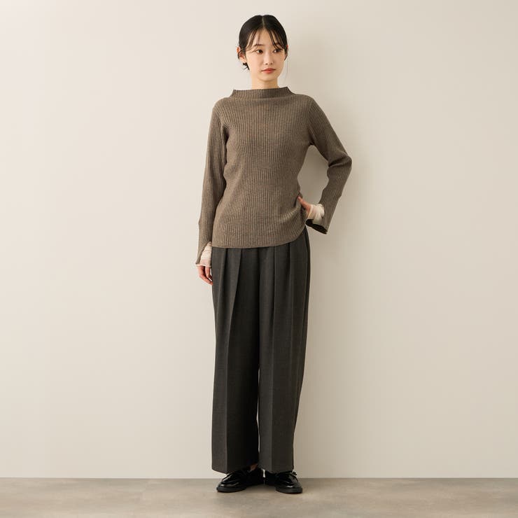 シアーカフレイヤードフウニットプルオーバー≪手洗い可能≫ | ketty | 詳細画像6 