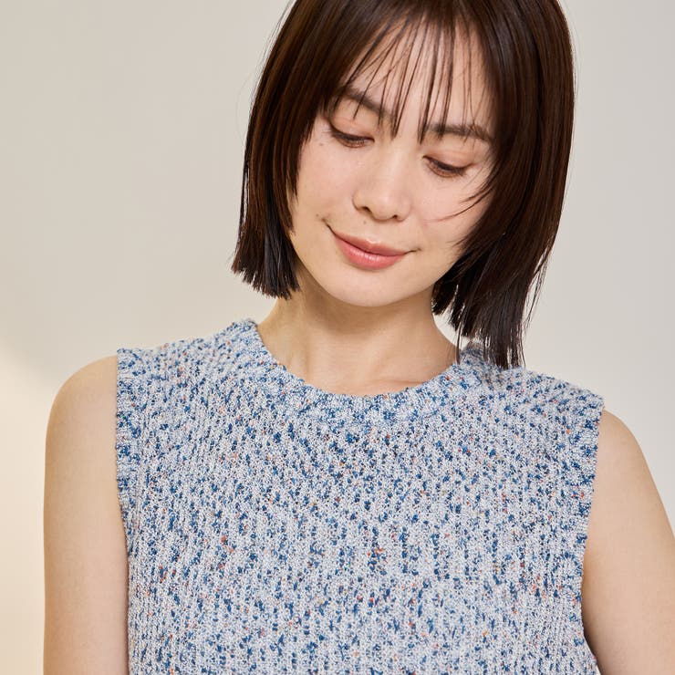 ミックスコイルクロップドニットベスト | ketty | 詳細画像6 