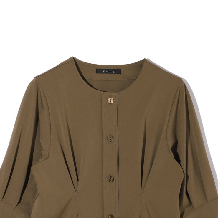 CICA配合サークルストレッチブラウス≪セットアップ対応/洗濯機で洗える≫ | ketty | 詳細画像8 