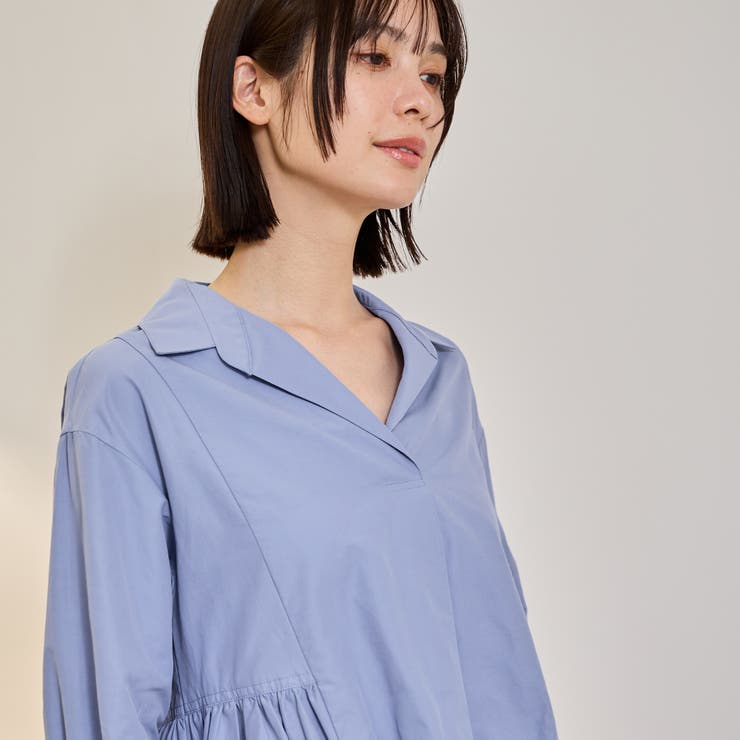 モイストブロードラッフルヘムブラウス | ketty | 詳細画像5 