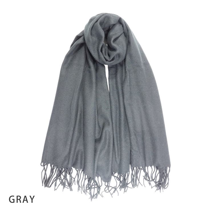 GRAY | ストール 大判 レディース | KEYS 