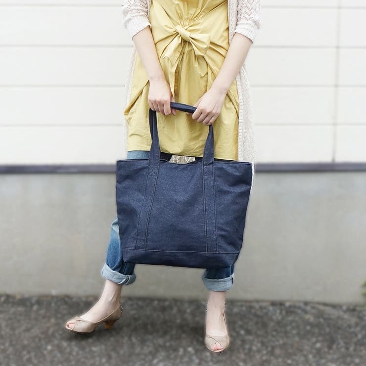 バッグメンズトートレディーストートバッグ布布製デニムa4ポケット付きキーズkey 品番 Kyse Keys キーズ のレディースファッション通販 Shoplist ショップリスト