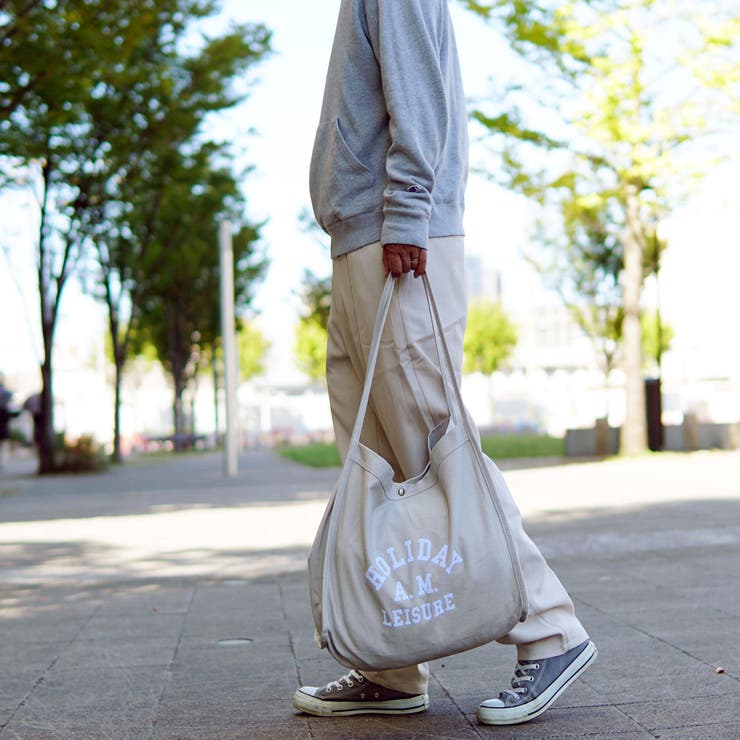 フロッキープリント トートバッグ ボックス型 | KEYS  | 詳細画像2 