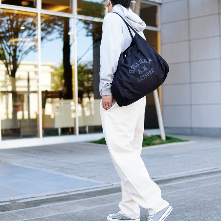 フロッキープリント トートバッグ ボックス型 | KEYS  | 詳細画像5 