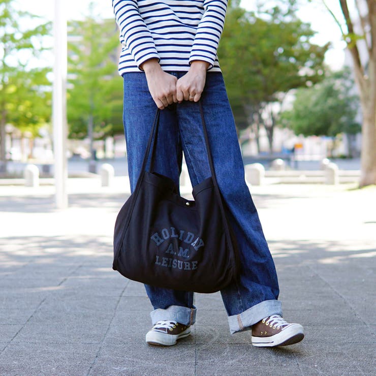 フロッキープリント トートバッグ ボックス型 | KEYS  | 詳細画像7 