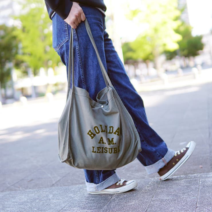 フロッキープリント トートバッグ ボックス型 | KEYS  | 詳細画像8 