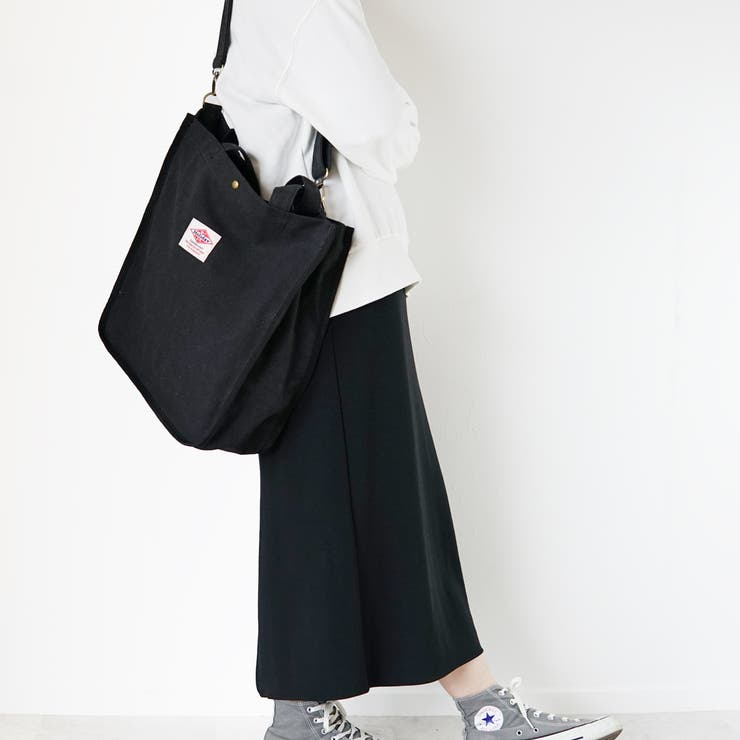 BLACK | バッグ ショルダーバッグ ウォッシュ キャンバス | KEYS 