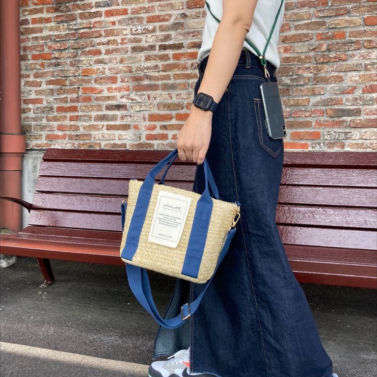 バッグ かごバッグ ショルダーバッグ トートバッグ 2WAY 巾着 カゴバッグ | KEYS  | 詳細画像2 