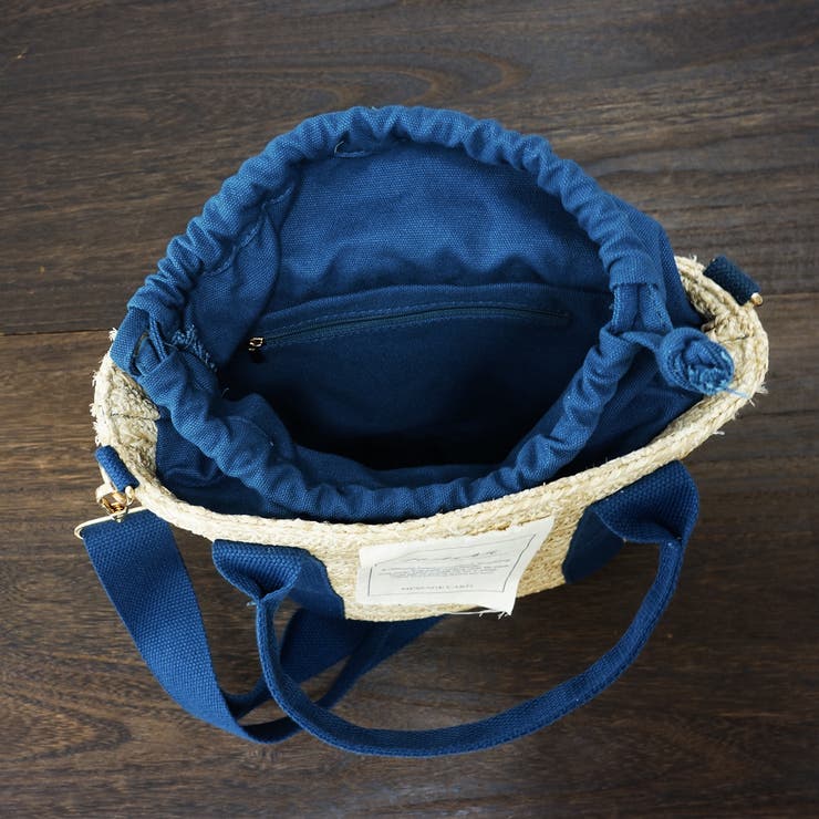 バッグ かごバッグ ショルダーバッグ トートバッグ 2WAY 巾着 カゴバッグ | KEYS  | 詳細画像6 