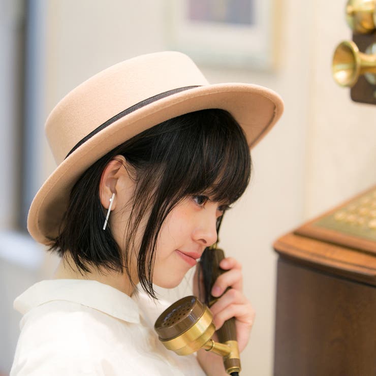 【被るだけでお洒落に変身♪】シャネル カンカン帽 被るだけでお洒落に変身♪】シャネル カンカン帽