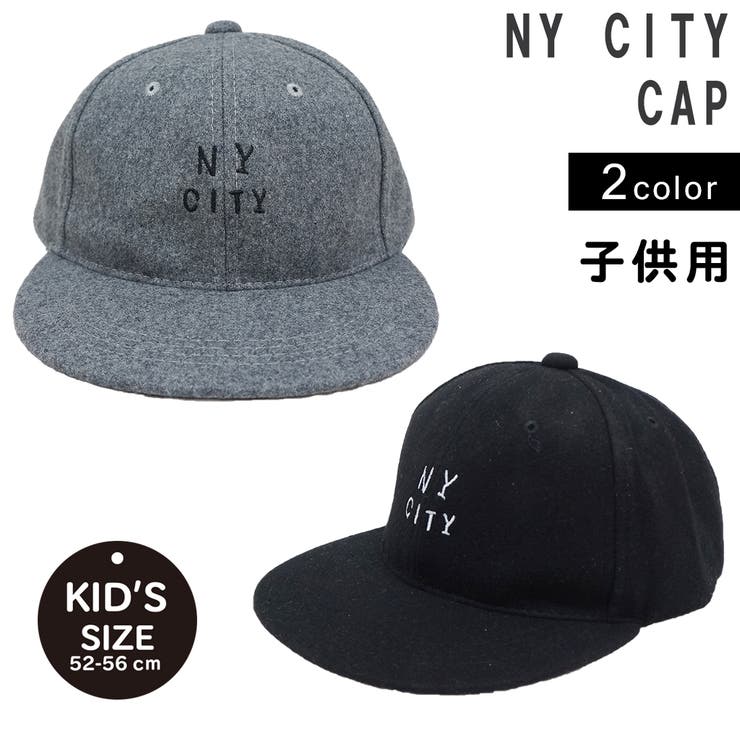 帽子キッズキャップ子供野球帽シンプル秋冬刺繍ロゴNYキーズKeys-112-K | KEYS | 詳細画像1 