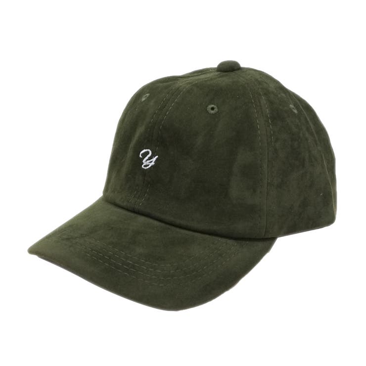 オリーブ | 帽子キャップメンズレディース野球帽シンプル秋冬ベロア刺繍ロゴワンポイントキーズK… | KEYS 