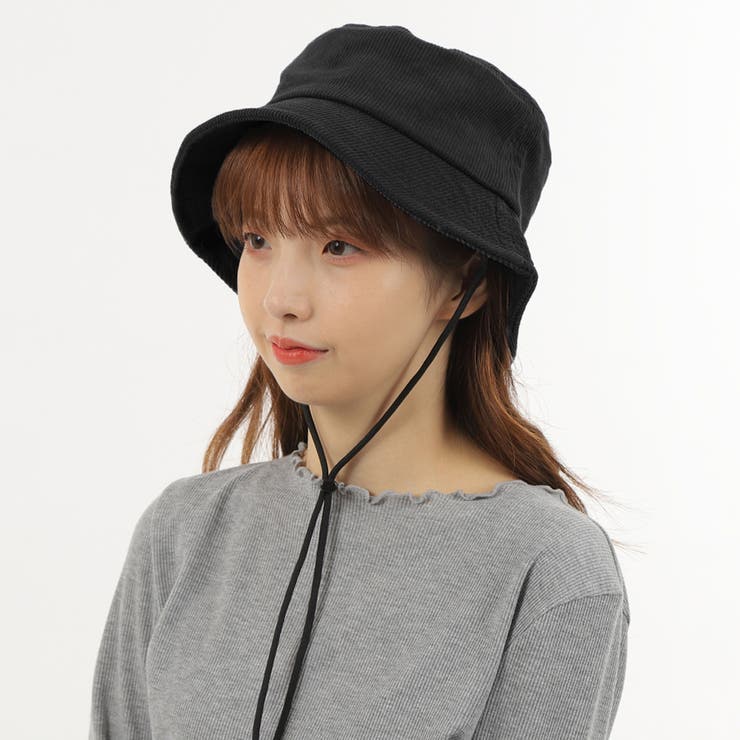 WEGOバケハ　WEGO　ウィゴー　黒　バケットハット　バケハフリーサイズ WEGOバケハ WEGO ウィゴー 黒 バケットハット バケハフリーサイズ