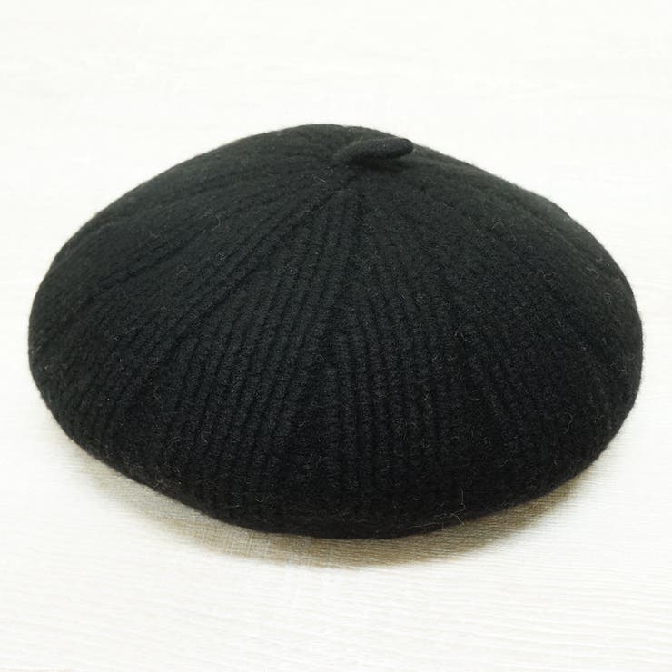 BLACK | 帽子 ベレー帽 ベレー ニット  レディース メンズ 秋冬  | KEYS 