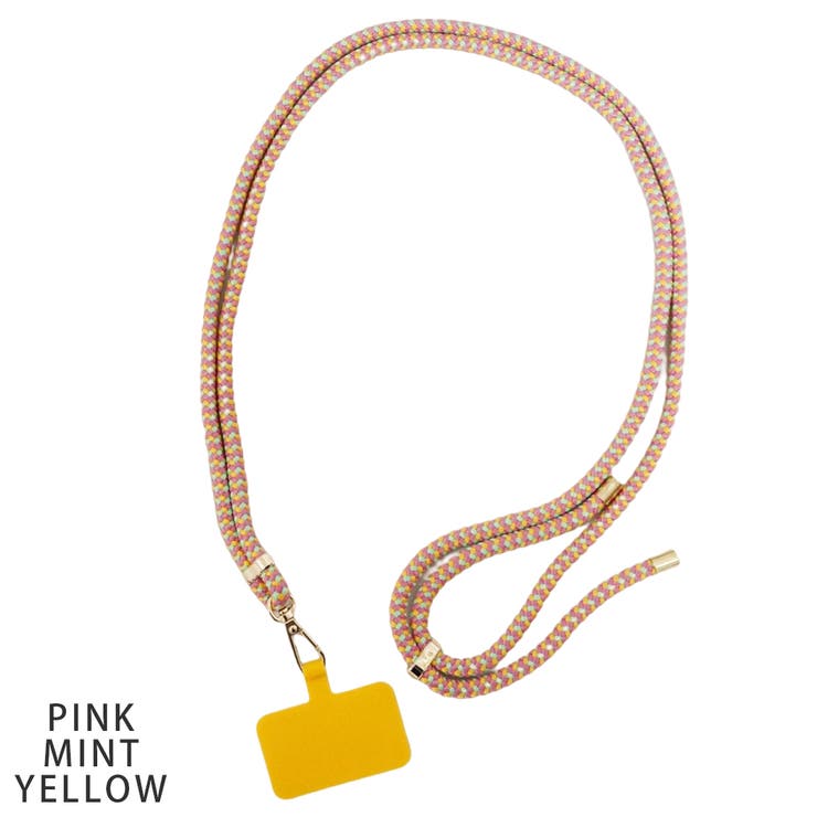 PINK MINT YELLOW | スマホショルダーストラップ アクセサリー | KEYS 