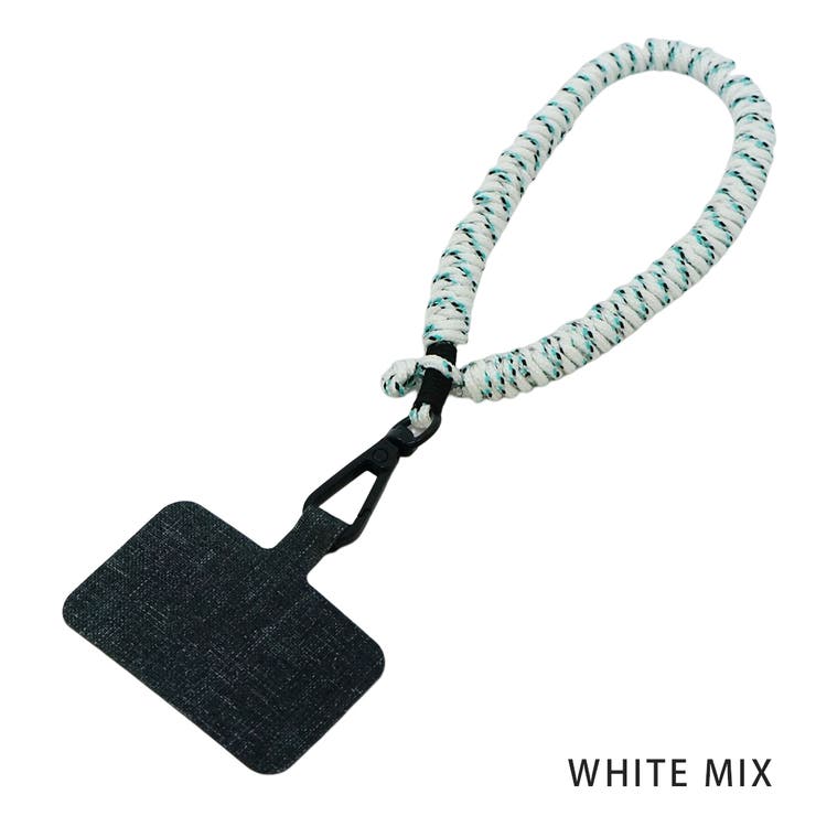 WHITE×MIX | スマホハンドストラップ スマホストラップ | KEYS