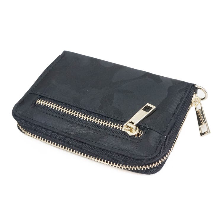 財布二つ折りメンズレディースハーフハーフウォレットICカードファスナーカモ迷彩柄… | KEYS | 詳細画像7 