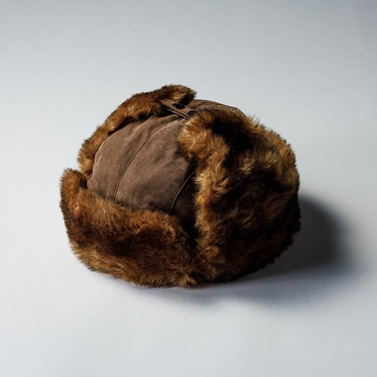 BROWN | FAKE SUEDE FLIGHT CAP フェイクスエードフライトキャップ | KEYS