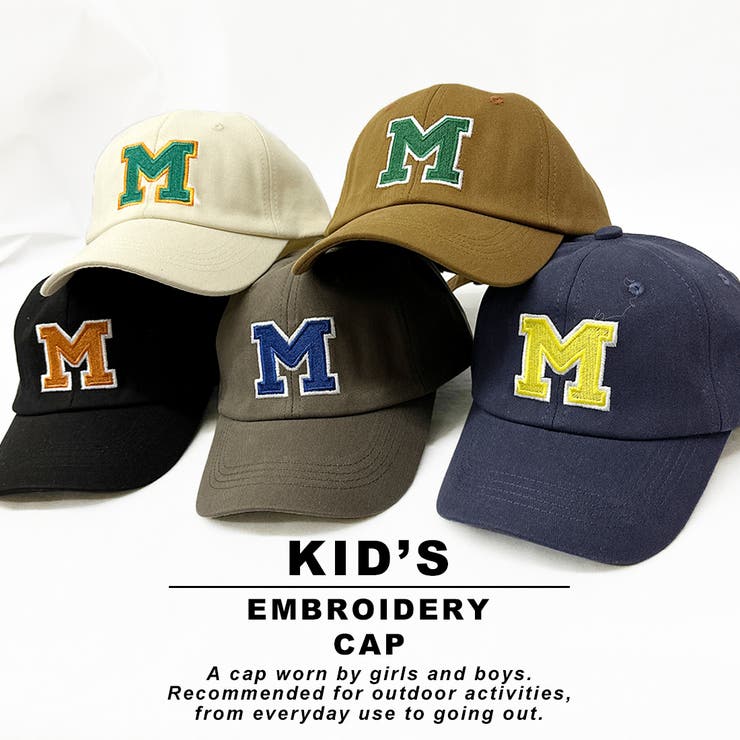 キッズM刺繍キャップ | KEYS  | 詳細画像1 