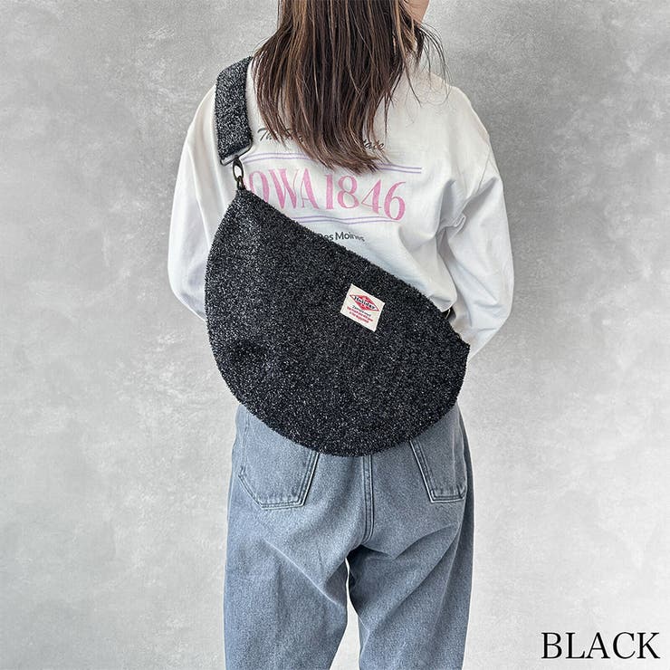 キラキララメハーフムーンショルダーバッグ | KEYS  | 詳細画像7 