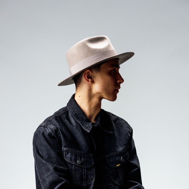 MIDDLE BRIM FLAT HAT ミドルブリムハット MIDDLE BRIM FLAT HAT