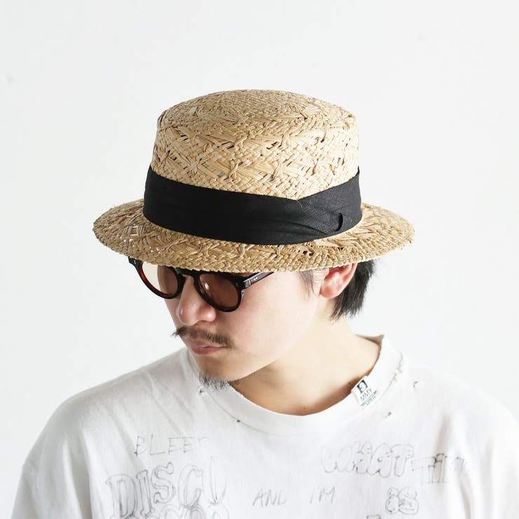 RAFFIA BOATER HAT | KEYS | 詳細画像11 