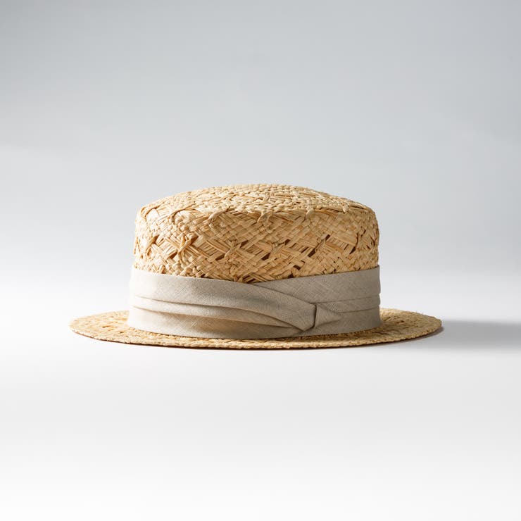 RAFFIA BOATER HAT | KEYS | 詳細画像4 