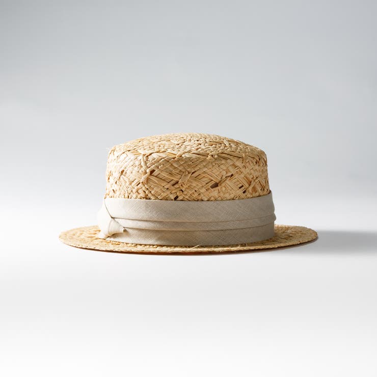 RAFFIA BOATER HAT | KEYS | 詳細画像5 