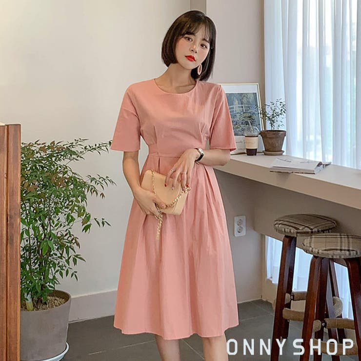 リネンリボンワンピース P000ccgo 韓国 品番 Pagw Onny Shop オンニショップ のレディースファッション通販 Shoplist ショップリスト