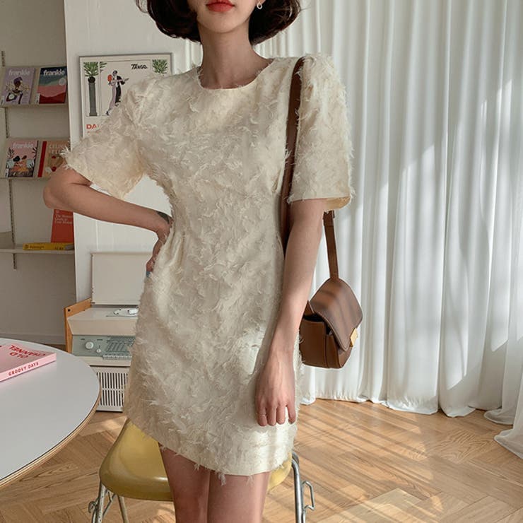 フェミニンフェザーミニワンピース P000chri 韓国 品番 Pagw Onny Shop オンニショップ のレディースファッション通販 Shoplist ショップリスト