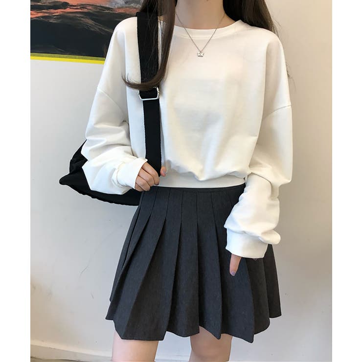 バックリボン長袖プルオーバーバックシャントップス レディース トップス | SHUSHU | 詳細画像4 