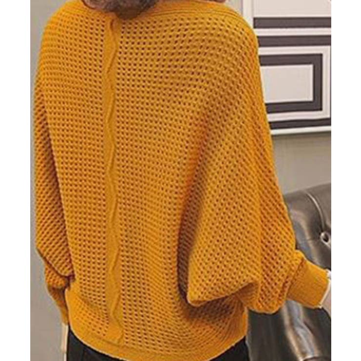 Vネックドルマンニット レディース F | SHUSHU | 詳細画像2 