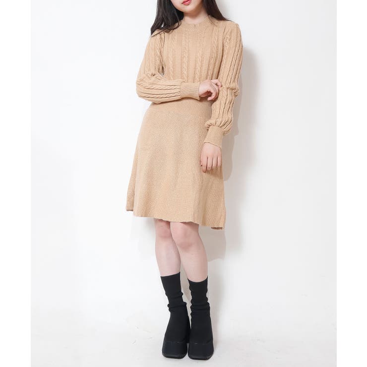 ニットワンピース レディース トップス | SHUSHU | 詳細画像8 