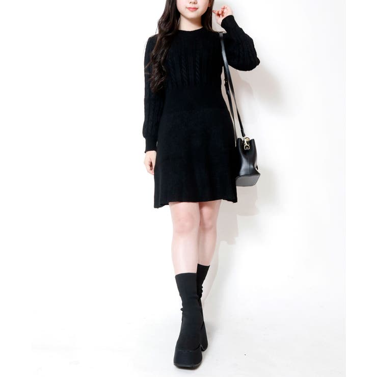 ニットワンピース レディース トップス | SHUSHU | 詳細画像12 